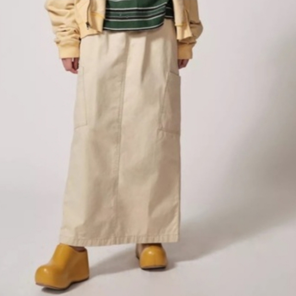 BDG Beige Women's Casual Maxi Skirt‎ Size Large